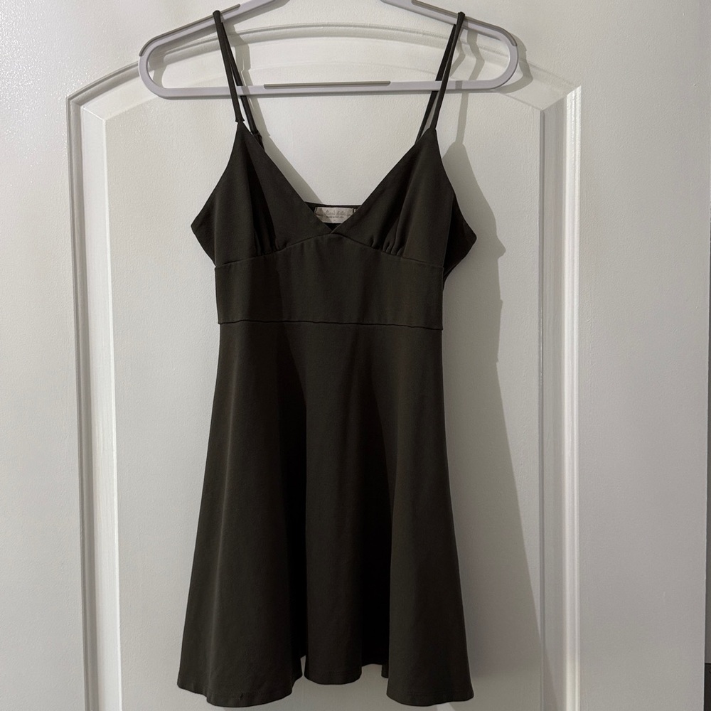 Altar'd State Olive Mini Dress